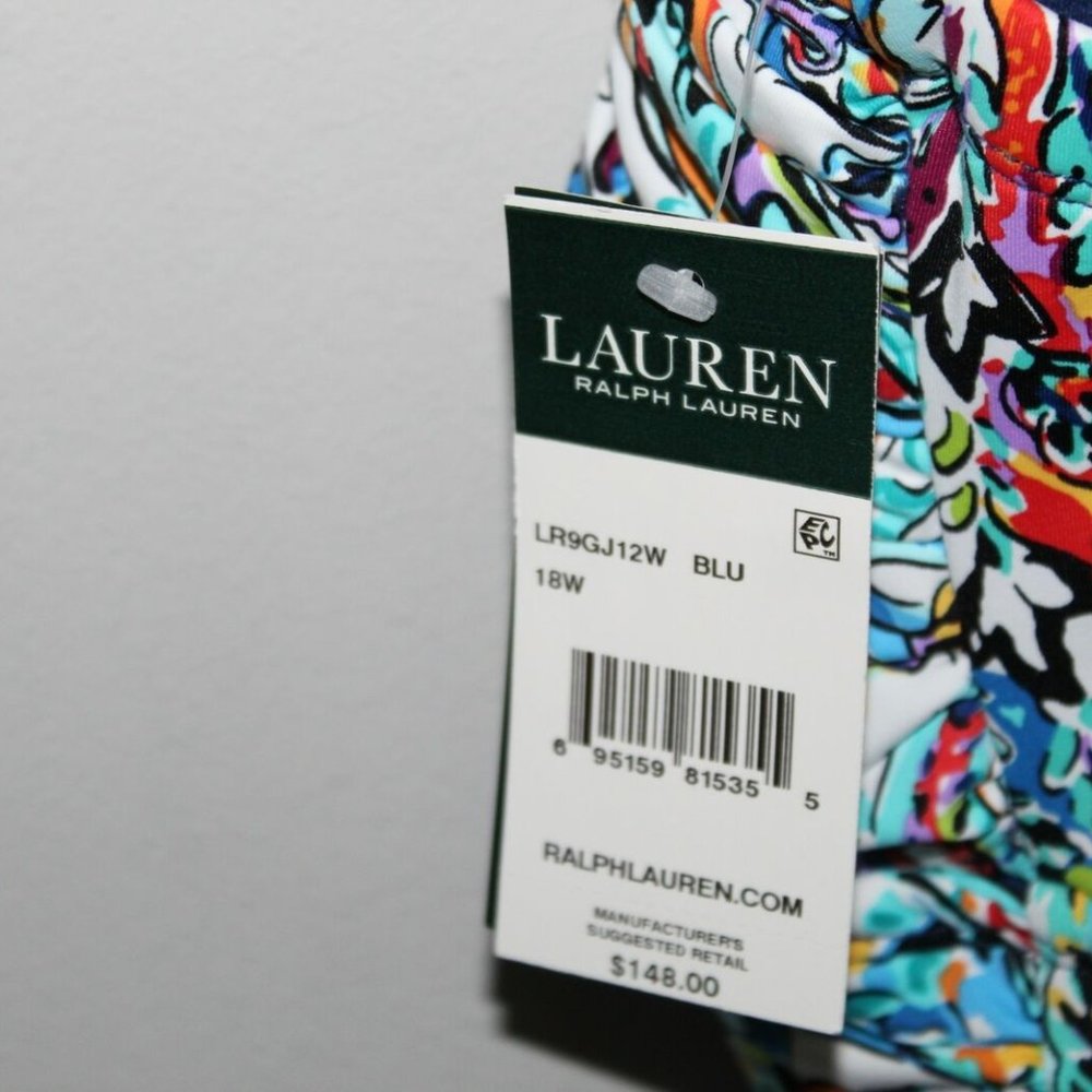 Lauren Ralph Lauren 1-Piece Swimdress HW8082 - Picture 5 of 8